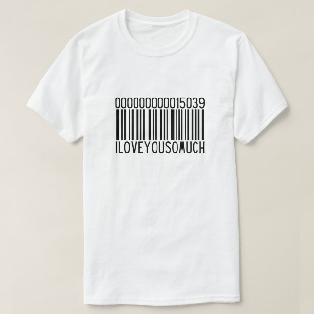 T-shirt Je T'Aime Tant (Design devant)