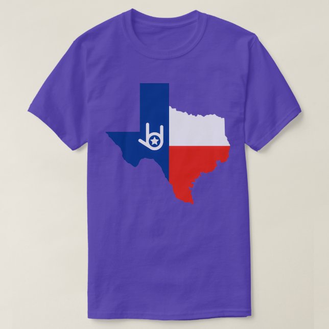 T-shirt Je T'Aime Texas (Design devant)