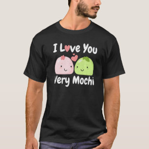 T-shirt Je T'Aime Très Mochi Sorbet Popsicle Glace Crème