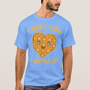 T-shirt Je T'Aime Un Lot Cone Cuisine Petit Déjeuner Fabri