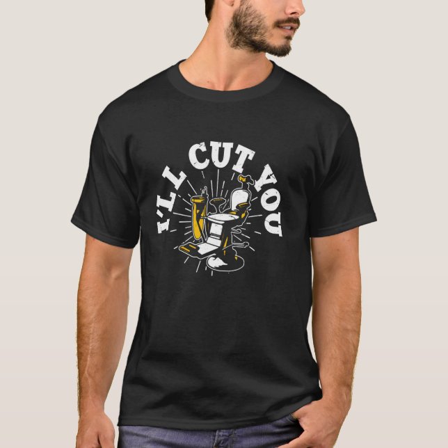 T-shirt Je te couperai (Devant)