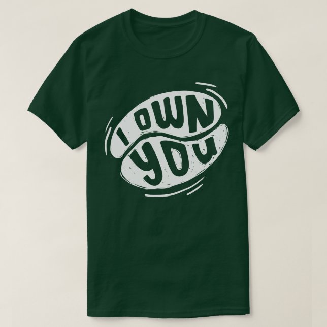 T-shirt Je te dois (Design devant)
