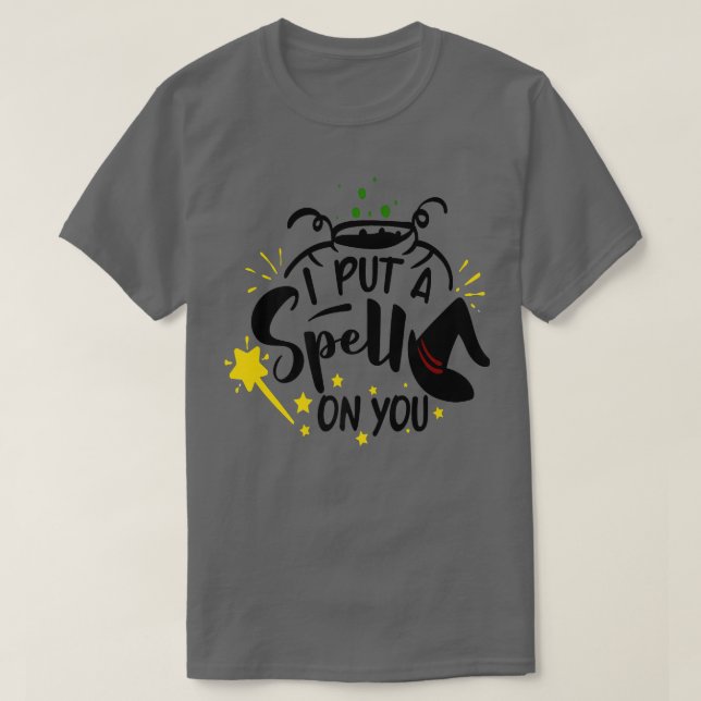 T-shirt Je te mets un sort (Design devant)