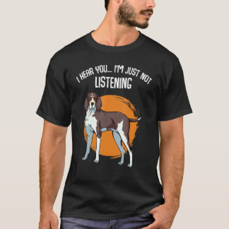 T-shirt Je t'entends, je n'écoute pas Treeing Walker C