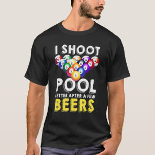 T-shirt Je Tire Mieux La Piscine Après Quelques Bières Bil