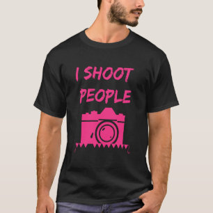 T-shirt Je tire sur des photographes