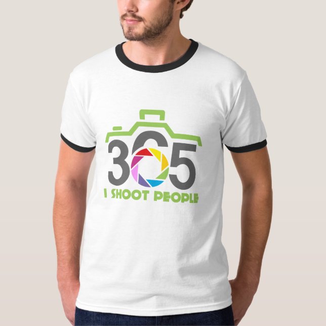 T-shirt je tire sur les gens (Devant)