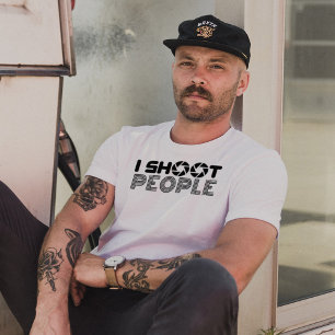 T-shirt Je tourne des gens amusants photographe amoureux c