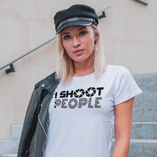 T-shirt Je tourne des gens amusants photographe amoureux c