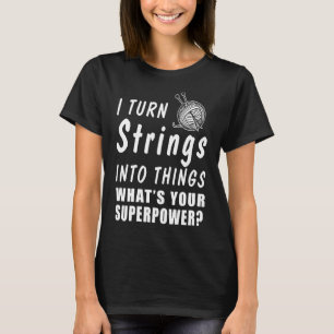 T-shirt Je Transforme Les Chaînes En Choses