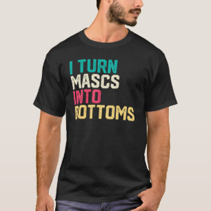 T-shirt Je Transforme Les Masques En Bas
