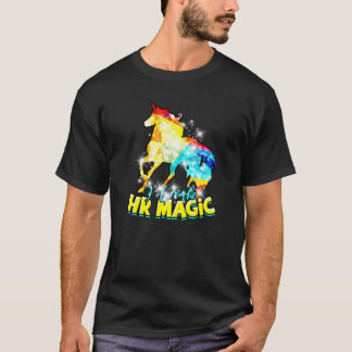 T-shirt Je travaille le cheval de magie RH