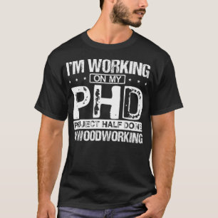 T-shirt Je travaille sur mon bagel drôle archéologie cuiss