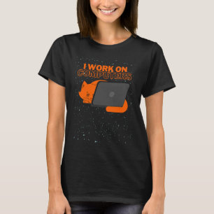 T-shirt Je Travaille Sur Ordinateurs Ca Je Suis Programmeu