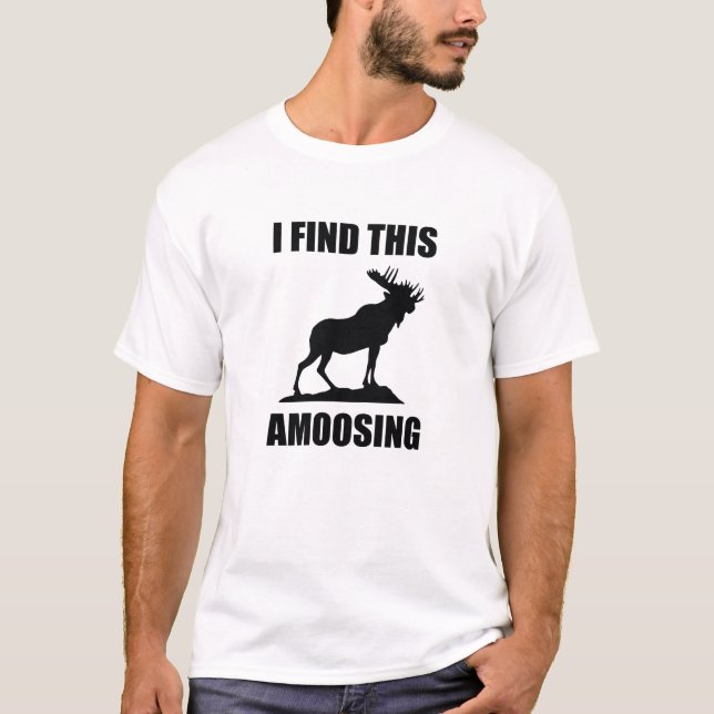 T-shirt Je Trouve Cela Étonnant (Devant)