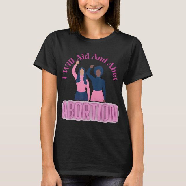T-shirt Je Vais Aider Et Abandonner La Conception Des Droi (Devant)