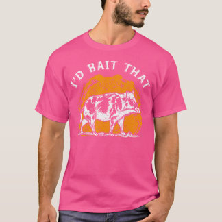 T-shirt JE vais appâter ce sanglier Chasse de sanglier sau