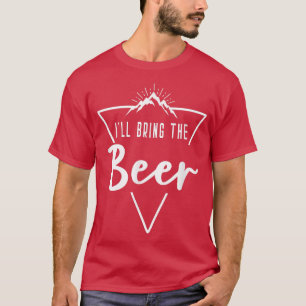 T-shirt Je vais apporter la bière - Demoiselle d'honneur d