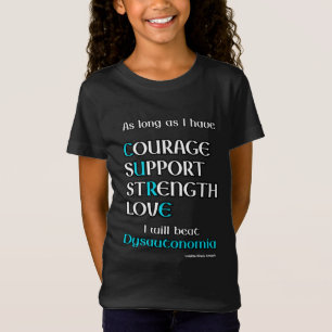T-Shirt Je Vais Battre...Dysautonomia