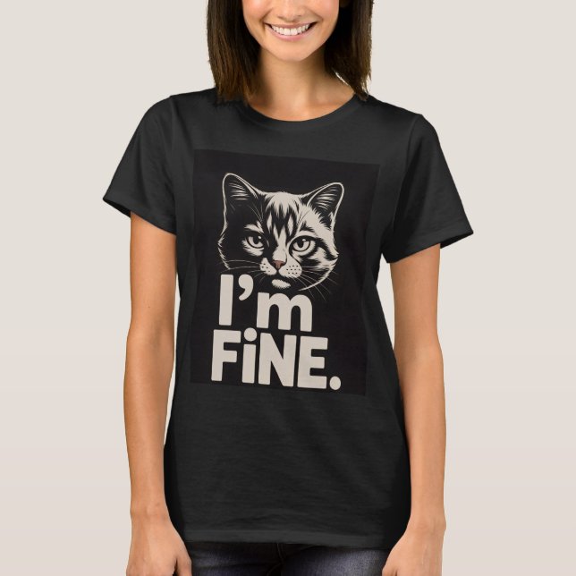 T-shirt je vais bien (Devant)