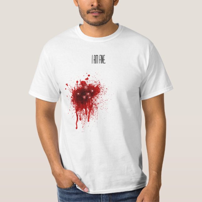 T-shirt Je vais bien (Devant)