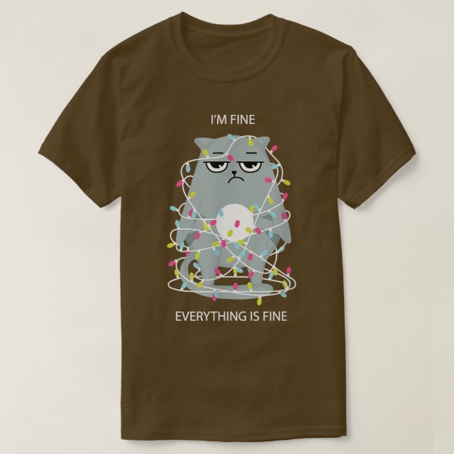 T-shirt Je vais bien (Design devant)