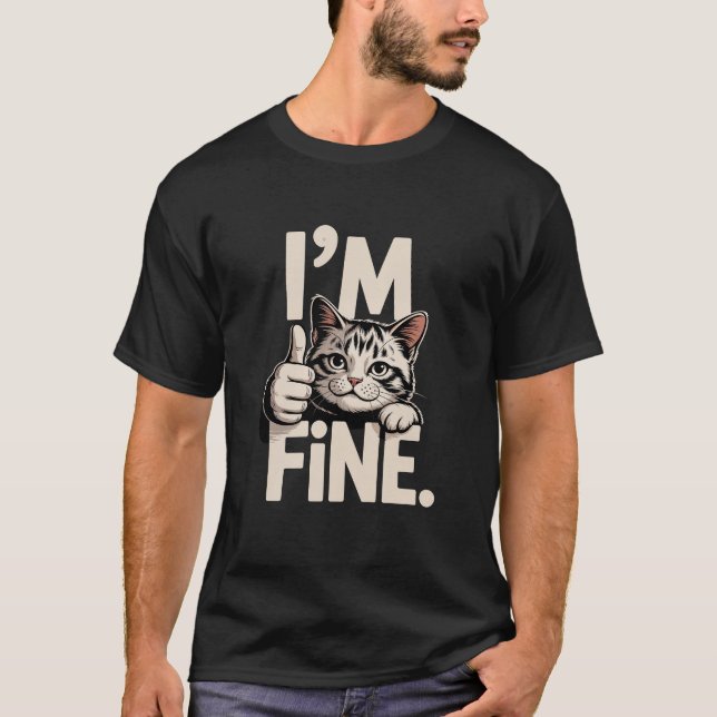 T-shirt je vais bien (Devant)