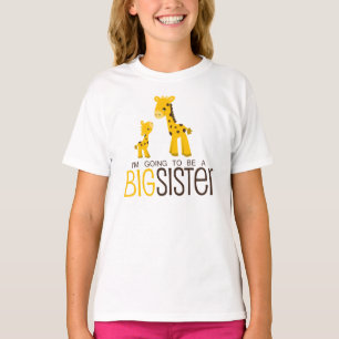 T-shirt Je vais devenir une grande chemise soeur