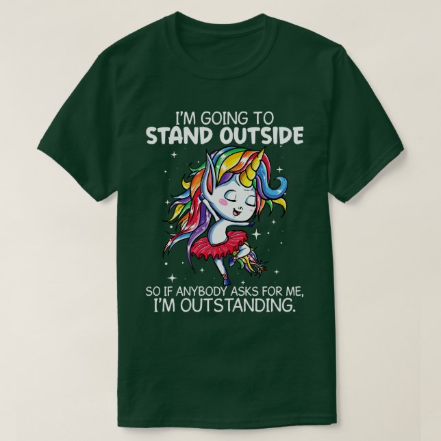 T-shirt Je Vais Devenir Une Unicorne Exceptionnelle Funny  (Design devant)