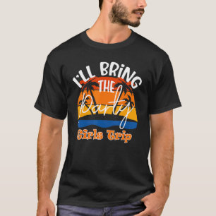 T-shirt Je vais emmener le voyage des filles de la fête