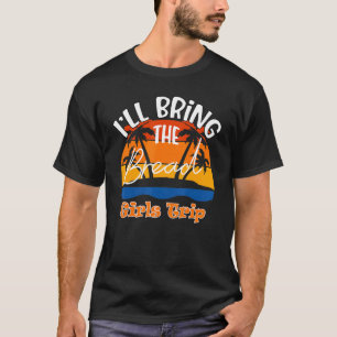 T-shirt Je vais emmener le voyage des filles de pain