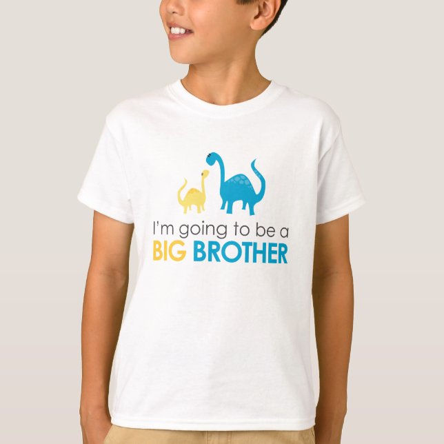 T-shirt Je vais être un Big Brother (Devant)