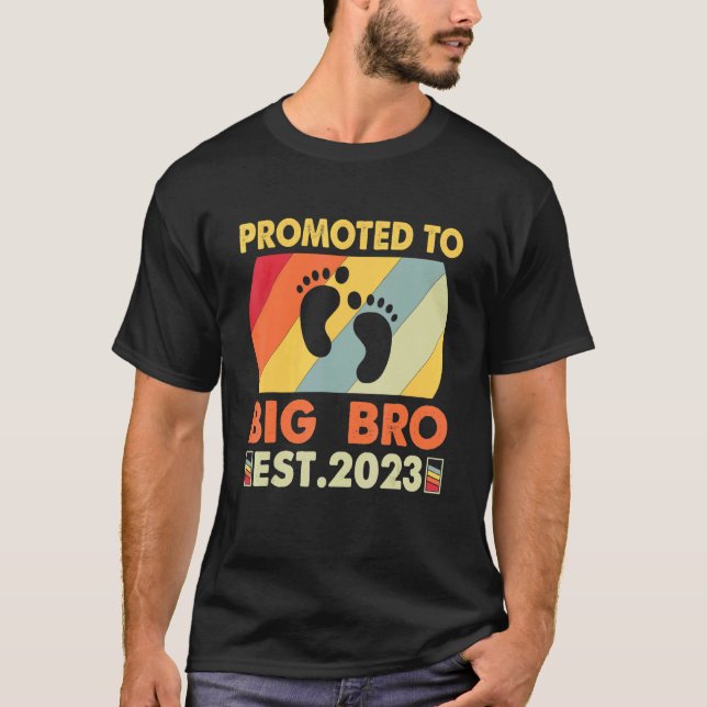 T-shirt Je vais être un Big Brother 2023 promu à Big (Devant)
