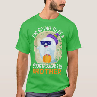 T-shirt Je Vais Être Un Big Brother spooktacular Ghost An