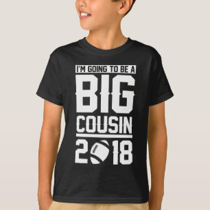 T-shirt Je vais être un grand football 2018 de cousin