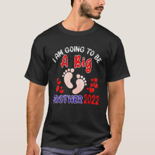 T-shirt Je Vais Être Un Grand Frère En Grossesse En 2022