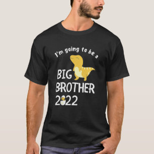 T-shirt Je vais être un grand frère Promot Dinosaure 2022
