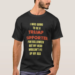 T-shirt Je Vais Être Un Militant De Trump Contre Trump Hal