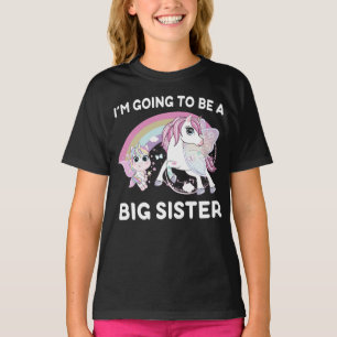 T-shirt Je Vais Être Une Grande Soeur