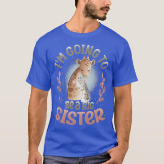 T-shirt Je vais être une grande soeur 2023 annonce de Gira