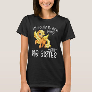 T-shirt Je Vais Être Une Grande Soeur À Nouveau Mignonne U