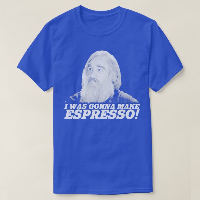 T-shirt Je Vais Faire Espresso (Design devant)