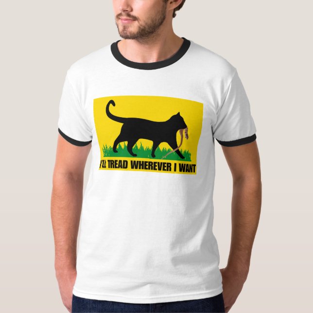 T-shirt Je vais filer où je veux (Devant)