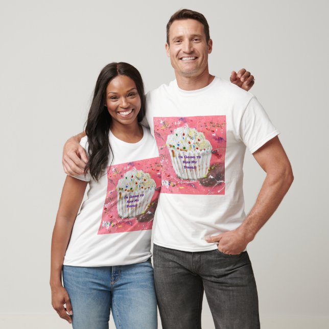 T-shirt Je vais gâcher mon dîner (Unisexe)