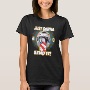 T-shirt Je Vais juste l'envoyer 2 Stroke Goon Tee - shirts