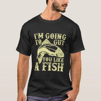 T-shirt Je vais vous dire que vous aimez un poisson