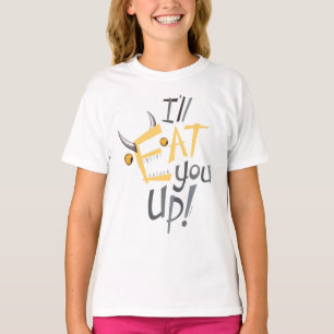 T-shirt Je vais vous manger Graphique