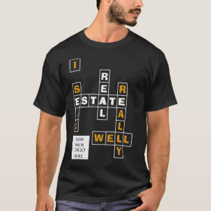 T-SHIRT JE VENDS VRAIMENT BIEN LOGO IMMOBILIER