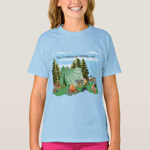 T-shirt Je veux aller Randonnée aussi !