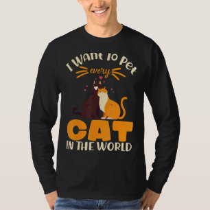 T-shirt Je Veux Animer Chaque Chat Dans Le Monde Kitten Ch